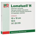 LOMATUELL H Salbentüll 10x10 cm steril CPC (PZN 2830504) из Германии