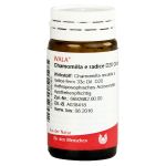 CHAMOMILLA E radice D 20 Globuli (PZN 8785093) из Германии