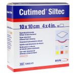 CUTIMED Siltec Schaumverb.10x10 cm sanft haftend (PZN 8454321) из Германии