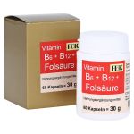 VITAMIN B6+B12+Folsäure Kapseln (PZN 14058291) из Германии