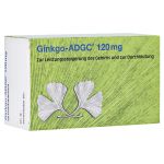 Ginkgo-ADGC 120mg (PZN 13820408) из Германии