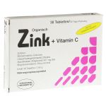ZINK ORGANISCH+Vitamin C Tabletten (PZN 4631559) из Германии