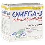 OMEGA-3 Lachsöl und Meeresfischöl Kapseln (PZN 1453608) из Германии