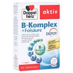 Doppelherz aktiv B-Komplex + Folsäure Depot (PZN 7189437) из Германии