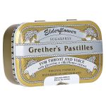 GRETHERS Elderflower zuckerfrei Pastillen (PZN 13329902) из Германии