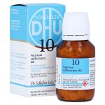 BIOCHEMIE DHU 10 Natrium sulfuricum D 6 Tabletten (PZN 2580881) из Германии