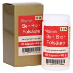 VITAMIN B6+B12+Folsäure Kapseln (PZN 14058316) из Германии