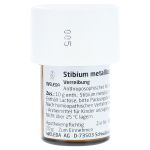 STIBIUM METALLICUM PRAEPARATUM D 10 Trituration (PZN 2596847) из Германии