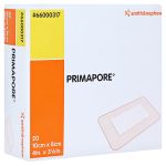 PRIMAPORE 8x10 cm Wundverband steril (PZN 13895286) из Германии