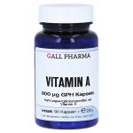 VITAMIN A 800 µg GPH Kapseln (PZN 896551) из Германии
