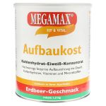 MEGAMAX Aufbaukost Erdbeere Pulver (PZN 815535) из Германии