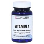 VITAMIN A 800 µg GPH Kapseln (PZN 4631803) из Германии