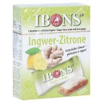 IBONS Ingwer Zitrone Box Kaubonbons (PZN 16884567) из Германии