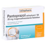 Pantoprazol-ratiopharm SK 20mg (PZN 5520833) из Германии