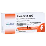 Paraceta 500mg (PZN 15743876) из Германии