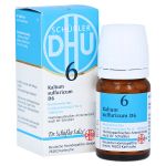 BIOCHEMIE DHU 6 Kalium sulfuricum D 6 Tabletten (PZN 274275) из Германии
