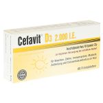 CEFAVIT D3 2.000 I.E. Filmtabletten (PZN 12490021) из Германии