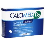 Calcimed D3 500mg/1000 I.E. (PZN 7682505) из Германии