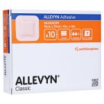 ALLEVYN Adhesive 10x10 cm haftende Wundauflage (PZN 12600231) из Германии