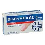 Biotin HEXAL 5mg (PZN 3001862) из Германии