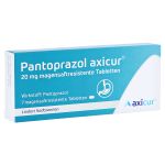Pantoprazol axicur 20mg (PZN 14293460) из Германии