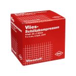 SCHLITZKOMPRESSEN Vlies 5x5 cm steril 4fach (PZN 749034) из Германии