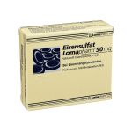 Eisensulfat Lomapharm 50mg (PZN 1713400) из Германии