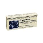Eisensulfat Lomapharm 100mg (PZN 1713417) из Германии