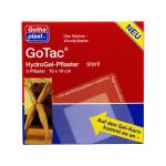 GOTAC HydroGel-Pflaster L 10x10 cm steril (PZN 1990068) из Германии