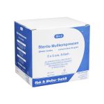 MULLKOMPRESSEN 5x5 cm steril 8fach (PZN 2773775) из Германии