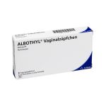 Albothyl Vaginalzäpfchen 90mg (PZN 2904711) из Германии