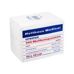MULLKOMPRESSEN Ypsipad 10x10 cm unsteril 8fach (PZN 3262841) из Германии