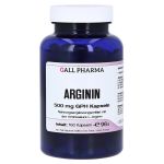 ARGININ 500 mg GPH Kapseln (PZN 1395584) из Германии