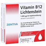 Vitamin B12 1.000 µg Lichtenstein Ampullen (PZN 3725815) из Германии