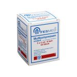 MULLKOMPRESSEN ES 5x5 cm unsteril 8fach (PZN 6310859) из Германии