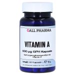VITAMIN A 800 µg GPH Kapseln (PZN 4631826) из Германии