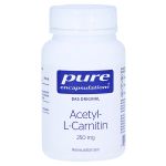 PURE ENCAPSULATIONS Acetyl L Carnitin 250mg Kaps. (PZN 205400) из Германии