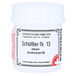 SCHÜSSLER Nr.13 Kalium arsenicosum D 6 Tabletten (PZN 11031831) из Германии