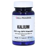 KALIUM 200 mg GPH Kapseln (PZN 4569205) из Германии