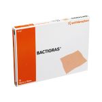 BACTIGRAS antiseptische Paraffingaze 10x10 cm (PZN 8407379) из Германии