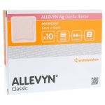 ALLEVYN Ag Gentle Border 10x10 cm Wundverband (PZN 3296159) из Германии