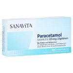 Paracetamol SANAVITA 125mg (PZN 14416388) из Германии
