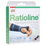 RATIOLINE active Handgelenkbandage Gr.S/M (PZN 1805711) из Германии