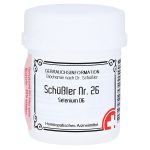 SCHÜSSLER Nr.26 Selenium D 6 Tabletten (PZN 11031995) из Германии