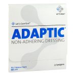 ADAPTIC 7,6x7,6 cm feuchte Wundauflage (PZN 12411145) из Германии