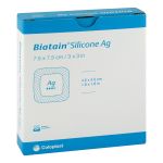 BIATAIN Silicone Ag Schaumverband 7,5x7,5 cm (PZN 12557179) из Германии