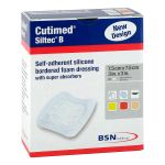 CUTIMED Siltec B Schaumverb.7,5x7,5 cm m.Haftr (PZN 11807504) из Германии