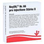 NEYDIL Nr.66 pro injectione St.2 Ampullen (PZN 3557772) из Германии