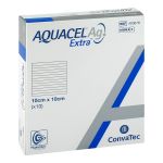 AQUACEL Ag Extra 10x10 cm Kompressen (PZN 11587037) из Германии