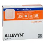 ALLEVYN Adhesive 7,5x7,5 cm haftende Wundauflage (PZN 11229792) из Германии